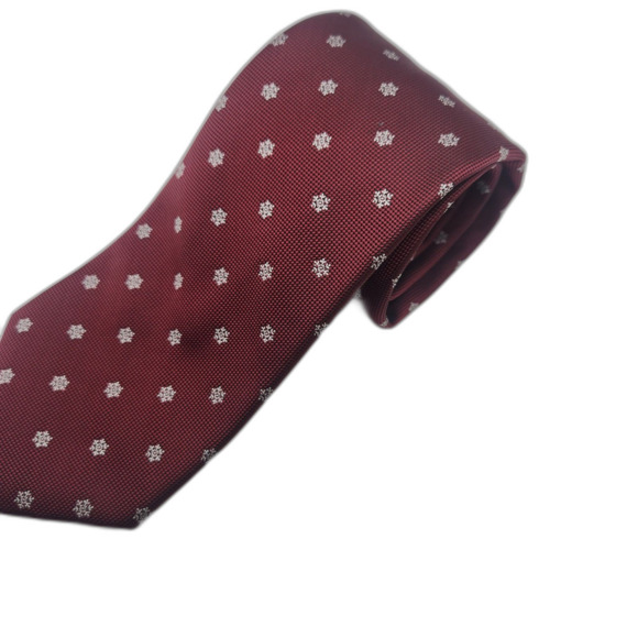 NEW Knotty & Nice Burgundy/Maroon Tie  NWT 57" X 3.5" - Picture 4 of 5